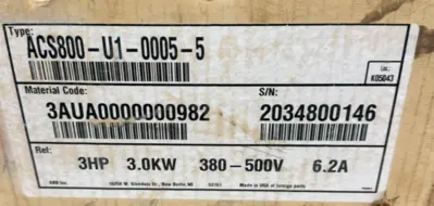 NEW ABB 3AUA0000000982