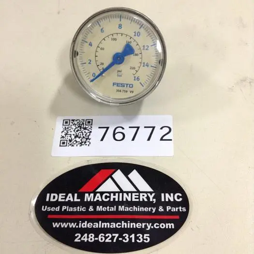 Used FESTO 356 759 V9 Lab Manometers Michigan US | Ideal Machinery #761908