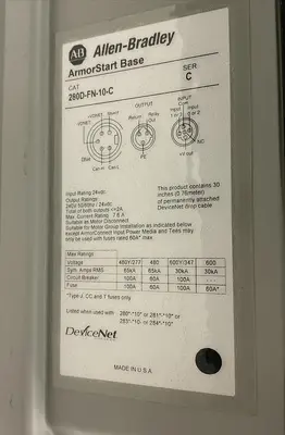 New | in-Stock ALLEN-BRADLEY 280D-F12D-10C-CR-3 Industrial Controls | Surplus Asset Holdings #1221364