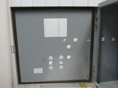 SCE 24H2410LP 24"x24"x10" Wall Mount Electrical JIC Enclosure w/Backplate