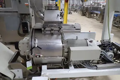 Used Stephan High Speed Mixer with Jacketed Bowl, Hopper, Conveyor, and Controls