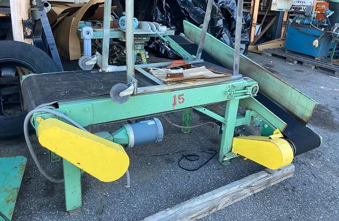 Used POWER BELT/LATERAL INCLINED CONVEYOR COMBINATION Belt Conveyors | Pruitt Machinery #716052