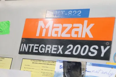 USED MAZAK INTEGREX 200 SY