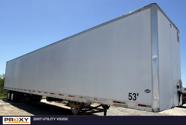 Used 2007 UTILITY VS2DC Box Trailers Kentucky US | Proxy Equipment #1426008