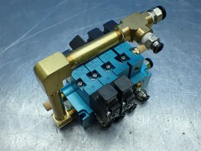 3pcs Pneumatic Lot, (2x)cpv10-ge-mp4, 45a-nad-ddaj-1kj