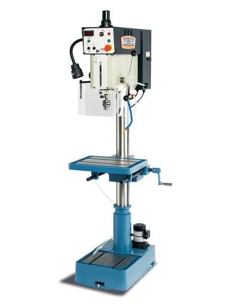 New | in-Stock BAILEIGH DP-1000VS-220V Heavy Duty & Sensitive Single Spindle Drills Illinois US | Olympus Machinery Group #1350449