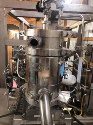 (2) Carr ViaFuge 9004 PLT Pilot clarifier centrifuges, 316L SS.