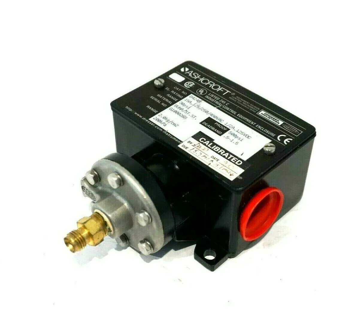 NEW ASHCROFT B424B PRESSURE SWITCH