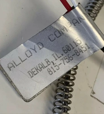 USED ALLOYD CO. 11030