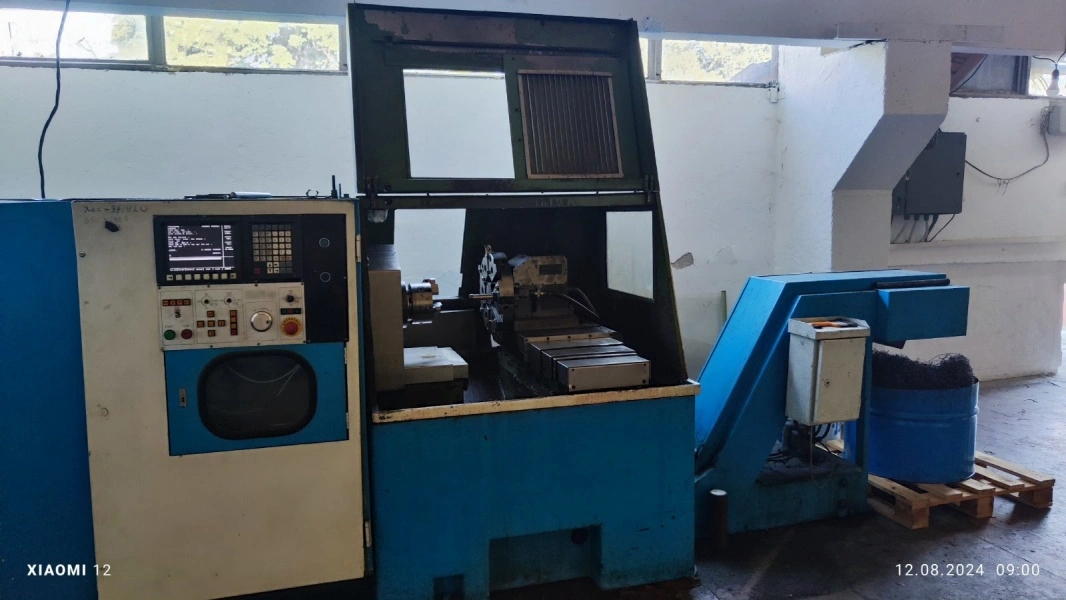 ZMM MACHSTROY CNC Lathe, in full working order, visible under power