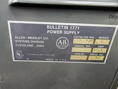 USED ALLEN-BRADLEY 1771-P2