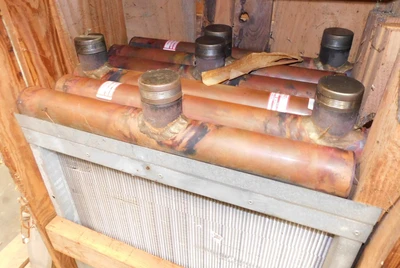 USED HEATCRAFT IINDEPENDENT HEATING COIL 5MS0802CHEATING COIL