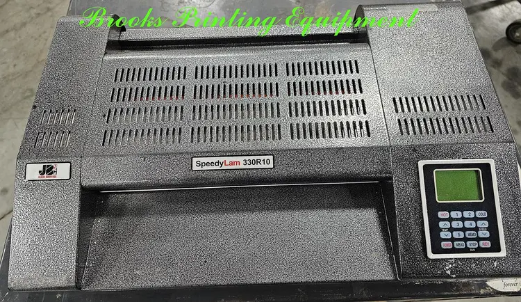 New | in-Stock JBI 330R10 Laminators North Carolina US | BROOKS PRINTING EQUIPMENT #678537