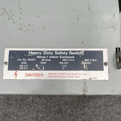 Used SYLVANIA HD221 Switchgears California US | Davliegogo LLC #1708117