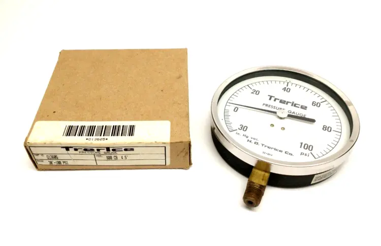 New | in-Stock Trerice D13605, 600 CB 4.5 Universal Pressure Meters Michigan US | Maverick Industrial Sales #1410804