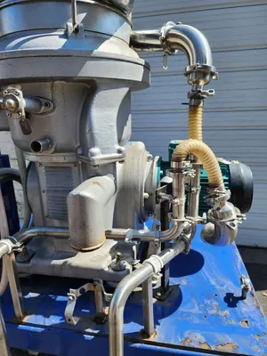 Alfa-Laval UVPX 207-74A concentrator centrifuge, 316SS.