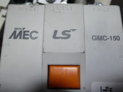 LS Industrial GMC-150 Contactor 210A 600V 1/3Ph 100HP Coil 100-240V 50/60Hz Used
