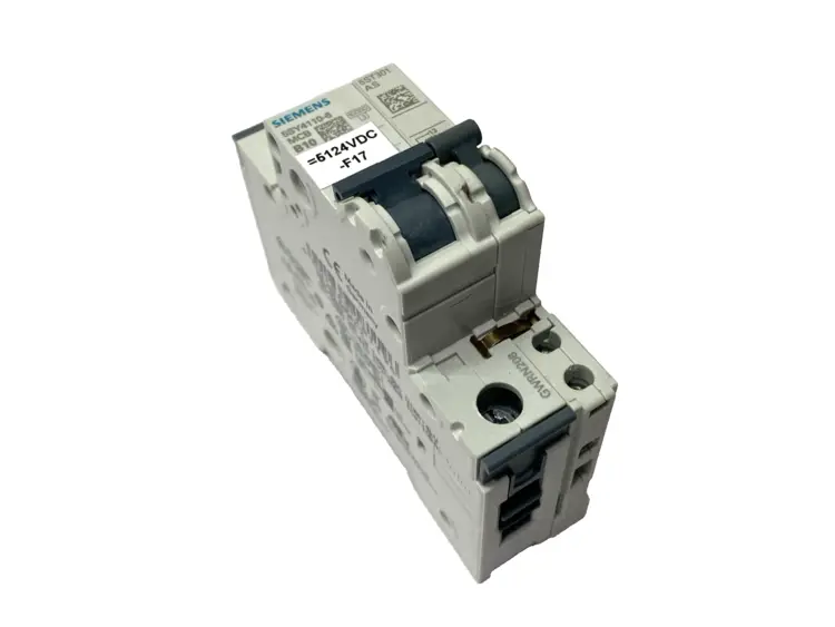 Used SIEMENS CIRCUIT BREAKER 1P 10A W/ 5ST3010 AUXILIARY SWITCH Circuit Breakers | Maverick Industrial Sales #1105993