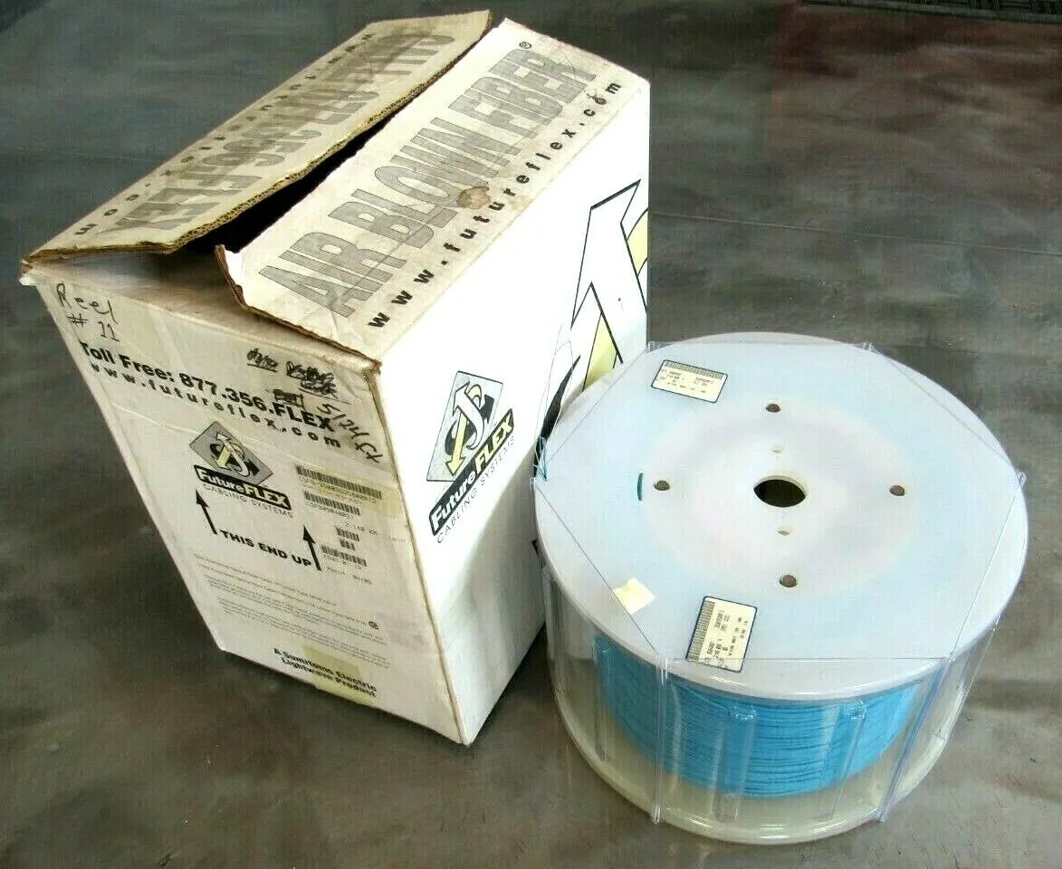 NEW FUTURE FLEX CSFB-3500362Q800012 FIBER OPTIC CABLE FB12M6.12 FIBER 5124 FT