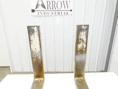 Bolzoni BX1250X500 A 4x42" Class 2 Steel Forklift Forks 16" Carriage 1-Pair