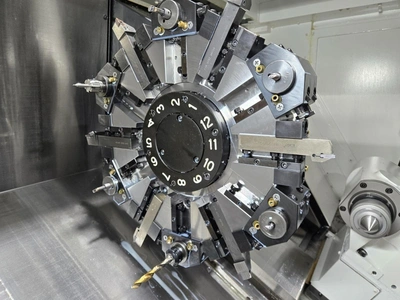 OKUMA 3-axis CNC Lathe, condition of a new, VIDEOS