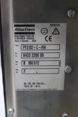 ATLAS COPCO PF3102-C-HW NUTRUNNER CONTROLLER STOCK 4014-A
