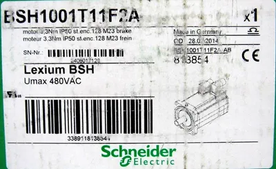 NEW SCHNEIDER ELECTRIC BSH1001T11F2A SERVO MOTOR