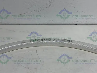 USED SAINT GOBAIN 23035763 PURE FIT 96" HOSE W/ 3/4" TO 1 1/2" SANITARY FITTING 90PSI