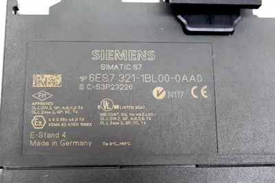 USED SIEMENS 6ES7 321-1BL00-0AA0