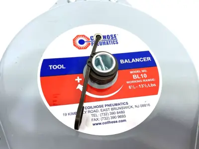 USED COILHOSE PNEUMATICS TOOL BALANCER 6-1/2LBS TO 13-1/2LBS