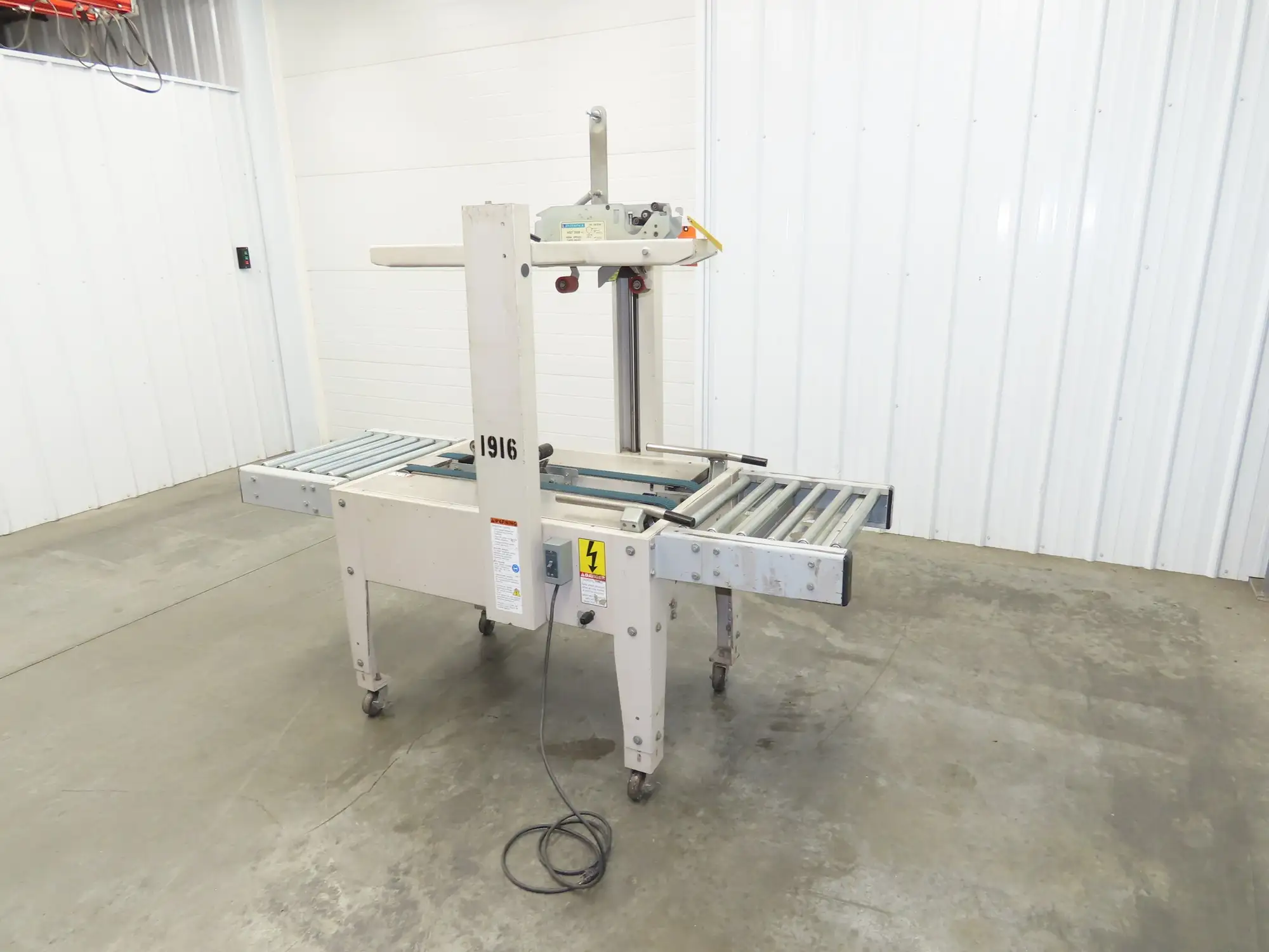 Interpack TF 122-BB Tufflex Case Sealer 2" Box Tape Carton Sealing Machine 115V