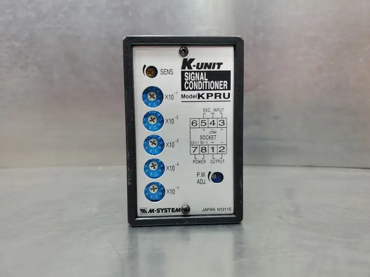 Used M-SYSTEM KPRU-2X-F-X Industrial Controls South Carolina US | Palmetto Automation #1165381
