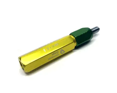M8 X 1 THREAD GAGE | Vermont Gage M8 x 1.0 Internal Thread/Thread Plug Gage, Male/GO Only - Used