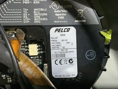 Used PELCO DD4 Security Cameras Ohio US | HGR 24 #1346034