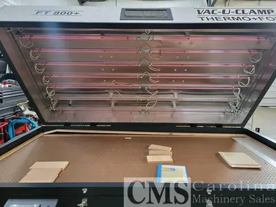 USED 2018 VAC-U-CLAMP FT800+ THERMOFOIL PRESS
