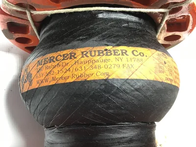 Mercer Rubber 500 Series Hand Wrapped Expansion Joint 3″-4″ Rubber