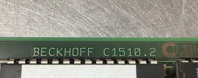 Used Beckhoff Beckhoff C1510-2 T+R ZM-151 3D-31 PLC Processors | Palmetto Automation #1151615