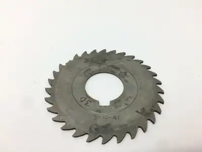 USED MORSE, NATIONAL SIDE MILLING CUTTER BLADE, TAPERED, STRAIGHT