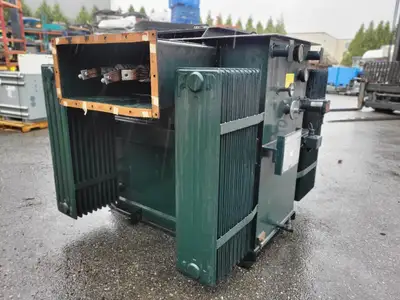 750 kVA Oil-Filled ONAN Transformer 12470 Delta Pri. Volts, 208Y/120 Sec. Volts