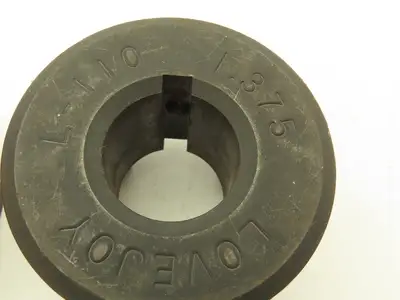 Lovejoy L-110X1.375 Coupling Both Pieces Same Size 1.375" Bore No Spider