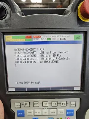 USED 2011 FANUC LR MATE 200IC