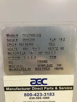 USED AEC TCU1500-UQ