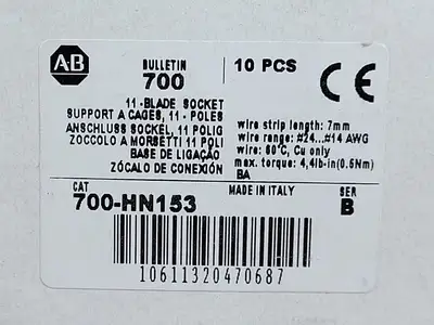 NEW ALLEN-BRADLEY 700-HN153