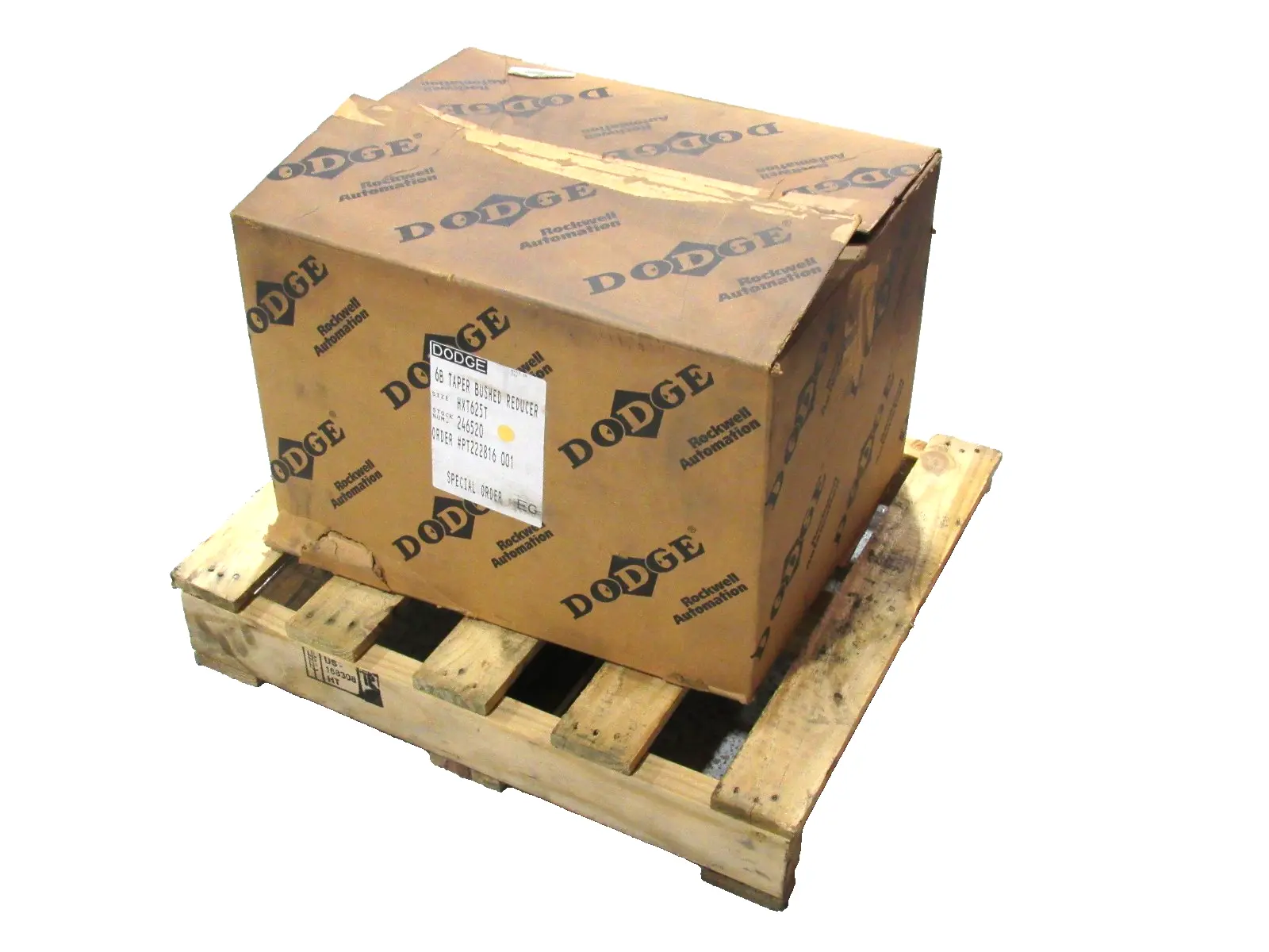 NEW DODGE 246520 REDUCER 6B TAPER HXT625T TXT6A 25.13:1