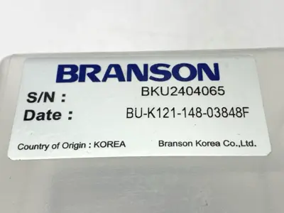 Used BRANSON ULTRASONIC WELDING KNURLED SEALING HORN Ultrasonic Welders Michigan US | Maverick Industrial Sales #1091318