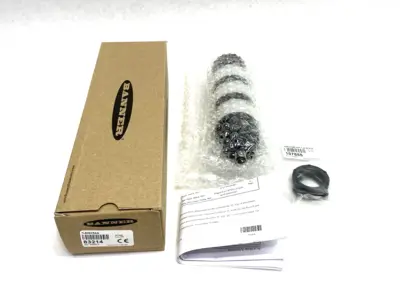 USED BANNER ENGINEERING CORE SERIES 50MM LED TOWER LIGHT W/ AUDIBLE IND. 3-COLOR 83214
