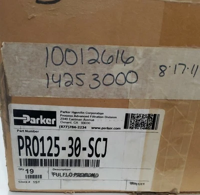 NEW PARKER PRO125-30-SCJ
