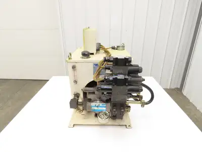 Hydraulic Power Unit 8 Gal 8gpm 2000psi 3Hp 220V 3PH P16VMR