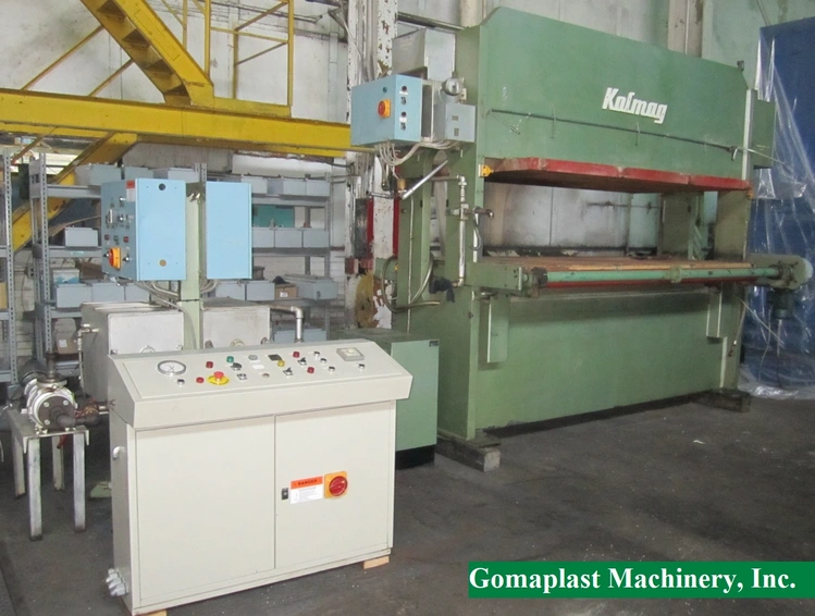Used _UNKNOWN_ SPM2E265X130 Heated Platen Hydraulic Press Ohio US | Gomaplast Machinery, Inc. #1186490