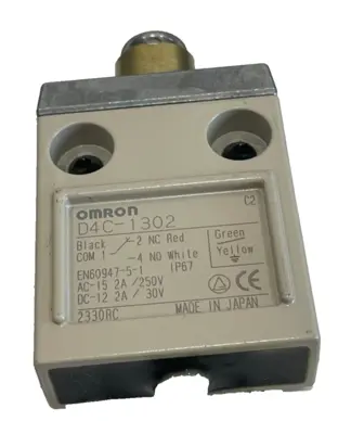 NEW OMRON D4C-1302 LIMIT SWITCH D4C1302